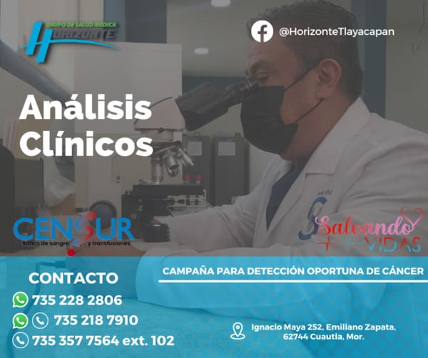 campaña analisis clinicos